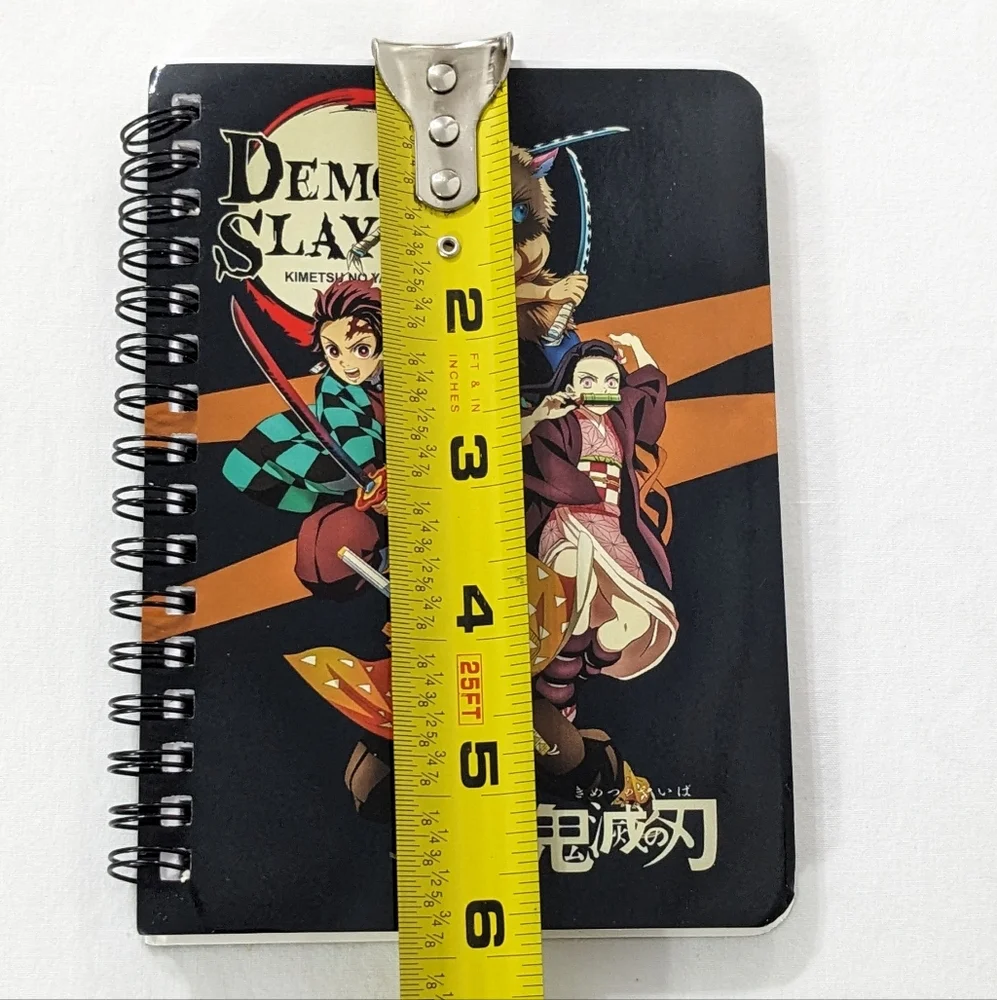 Demon Slayer Small Spiral Notebook, NEW